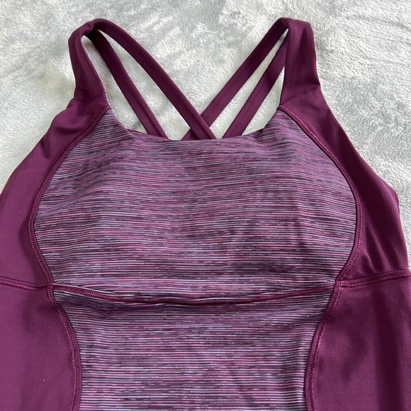 Lululemon Energy Tank Plum Size 4 - Picture 4 of 10